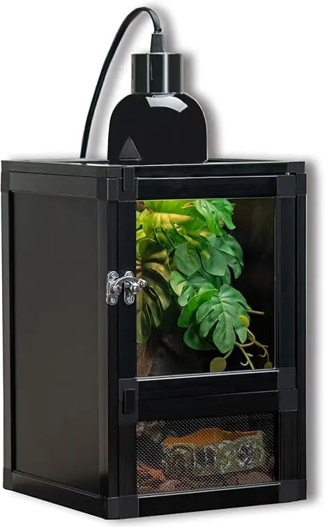 Terrario con Puerta Acrílica de 20 x 20 x 30 cm