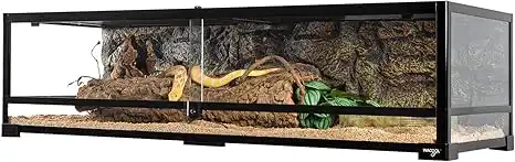 Terrario para reptiles de 120 x 45 x 30 cm