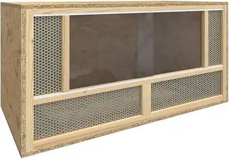 Terrario de Madera de 80 x 40 x 40 cm