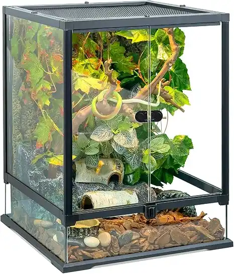 Terrario pequeño de 60 x 45 x 45 cm