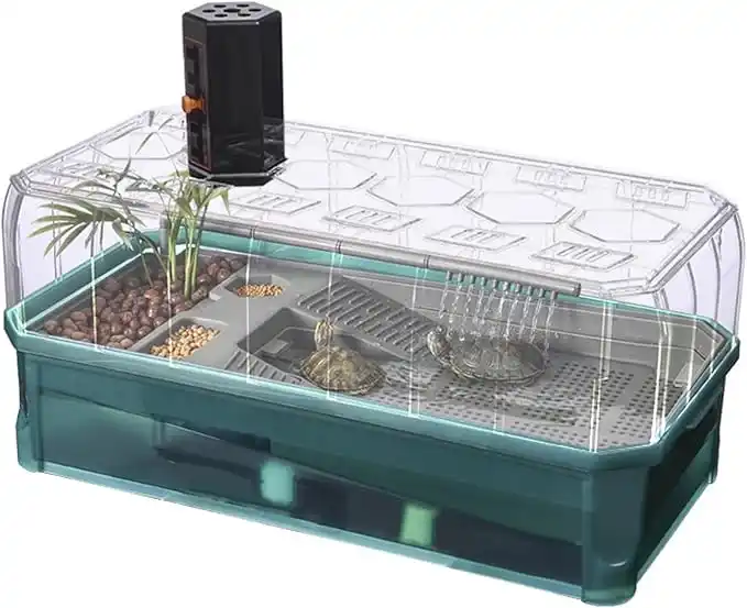 Terrario para Tortugas de Tierra de Plástico