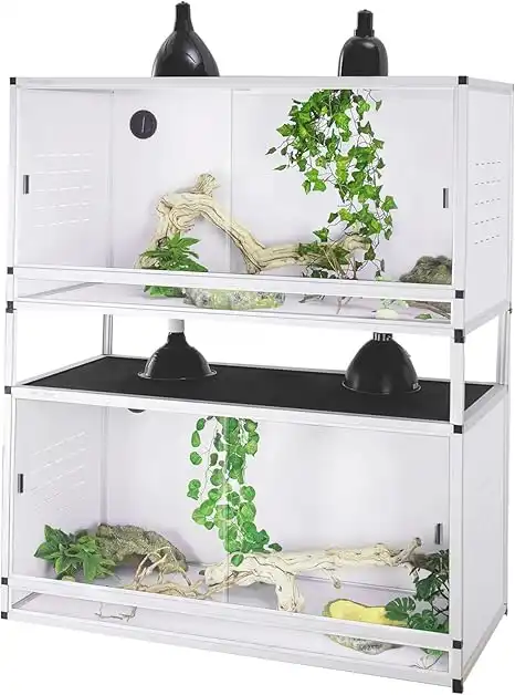 Hábitat para reptiles/anfibios de PVC