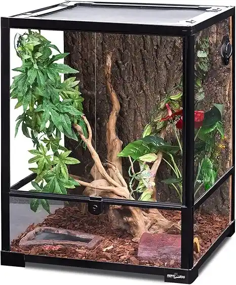 Terrario para crestado de vidrio REPTI ZOO