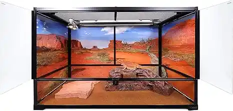 Terrario Grande para Geckos de Malla
