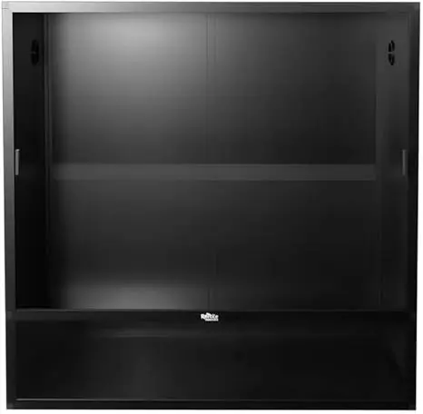 Terrario negro para iguanas bebés de 120 x 60 x 120 cm