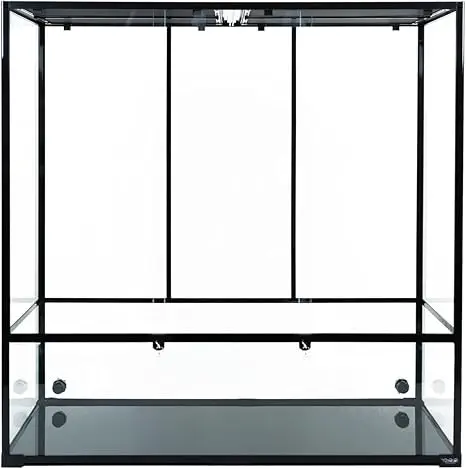 Terrario de vidrio de 120 x 60 x 120 cm