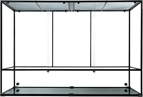 Terrario de cristal de 180 x 60 x 120 cm