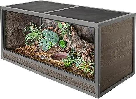 Terrario de Madera de Lujo para Pitón Burmés