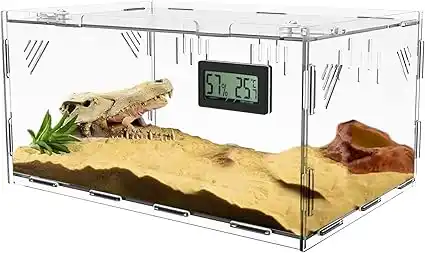 Oiakz Terrario para Reptiles