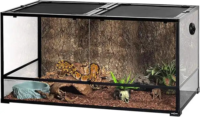 Terrario Grande de reptiles de 120 galones