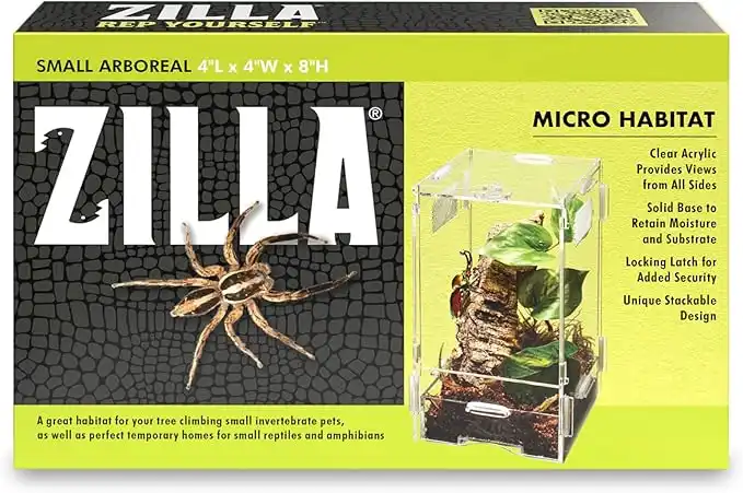 Terrario Zilla para arácnidos
